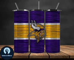Minnesota Vikings NFL Logo, NFL Tumbler Png , NFL Teams, NFL Tumbler Wrap Design by IsaacsonStore 03
