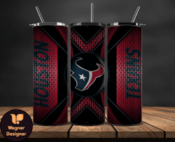 Houston Texans Tumbler Wrap, NFL Logo Tumbler Png, NFL Design Png-84