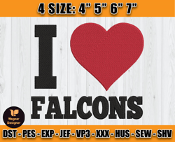 Atlanta Falcons Embroidery, NFL Falcons Embroidery, NFL Machine Embroidery Digital, 4 sizes Machine Emb Files-06-Wagner