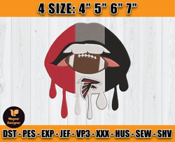 Atlanta Falcons Embroidery, NFL Falcons Embroidery, NFL Machine Embroidery Digital, 4 sizes Machine Emb Files-09-Wagner