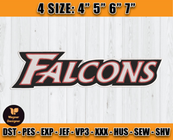 Atlanta Falcons Embroidery, NFL Falcons Embroidery, NFL Machine Embroidery Digital, 4 sizes Machine Emb Files-27-Wagner