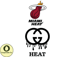 Miami Heat PNG, Gucci NBA PNG, Basketball Team PNG,  NBA Teams PNG ,  NBA Logo  Design 95
