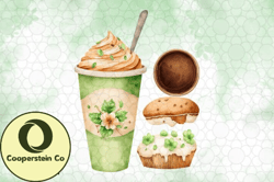 St Patricks Day Coffee Cup Clipart