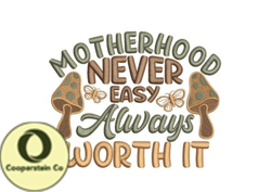 Motherhood Never Easy Always Worth It Design 45