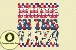 Made in the USA 4th of July Sublimation Design 137