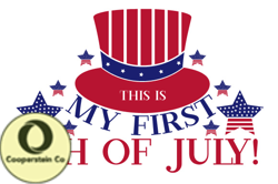 This is My First 4th of July Design 155