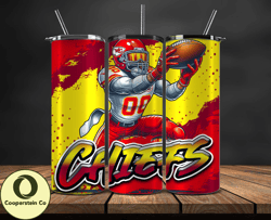 Kansas City Chiefs Tumbler Wrap, Nfl Teams,Nfl Logo football, Logo Tumbler PNG Design 16