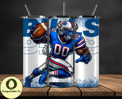 Buffalo Bills NFL Tumbler Wraps, Tumbler Wrap Png, Football Png, Logo NFL Team, Tumbler Design 04