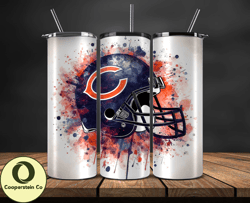 Chicago Bears Logo NFL, Football Teams PNG, NFL Tumbler Wraps PNG Design 32