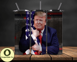 Donald Trump Tumbler Wraps,Trump Tumbler Wrap PNG Design by Cooperstein Co 18