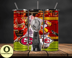 Kansas City Chiefs Vs San Francisco 49ers Super Bowl Tumbler Png, Super Bowl 2024 Tumbler Wrap 14
