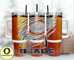 Chicago Bears Tumbler 40oz Png, 40oz Tumler Png 36 by Cooperstein Co shop