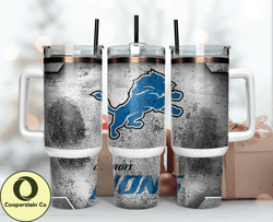 Detroit Lions Tumbler 40oz Png, 40oz Tumler Png 75 by Cooperstein ST
