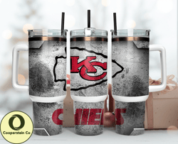 Kansas City Chiefs Tumbler 40oz Png, 40oz Tumler Png 80 by Cooperstein ST