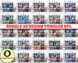 Bundle 32 Design Tumbler NFL 40oz Png, 40oz Tumler Png 99 by Cooperstein ST