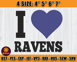 Ravens Embroidery, NFL Ravens Embroidery, NFL Machine Embroidery Digital, 4 sizes Machine Emb Files-03-Cooperstein