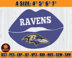 Ravens Embroidery, NFL Ravens Embroidery, NFL Machine Embroidery Digital, 4 sizes Machine Emb Files -10-Cooperstein