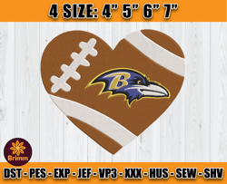 Ravens Embroidery, NFL Ravens Embroidery, NFL Machine Embroidery Digital, 4 sizes Machine Emb Files -12-Cooperstein