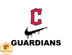 Cleveland Guardianss PNG, Nike MLB PNG, Baseball Team PNG,  MLB Teams PNG ,  MLB Logo Design 02
