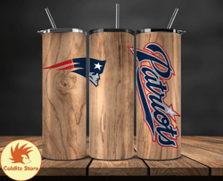 New England Patriots Tumbler Wrap, NFL Logo Tumbler Png, NFL Design Png-64