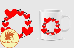 Valentine Day Tshirt Design Mug Design 10