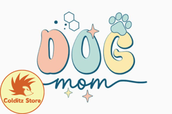 Dog Mom SVG Quotes Retro  DesignDesign10