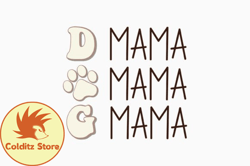 Retro Dog Mama Quote Svg Dog Lover Design18