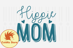 Hippie Mom,Mothers Day SVG Design72