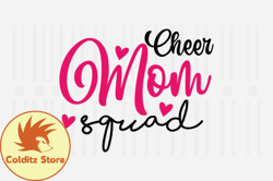 Cheer Mom Squad,Mothers Day SVG Design93