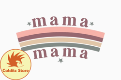 Retro Mothers Day SVG Mama, Mother day PNG, Mother day PNG Design 387