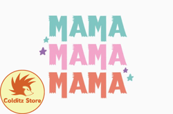 Retro Mama, Mother day PNG, Mother day PNG Lightning Bolt SVG Design Design 417