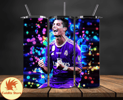 Ronaldo Tumbler Wrap ,Cristiano Ronaldo Tumbler Design, Ronaldo 20oz Skinny Tumbler Wrap, Design by Colditz Store 06