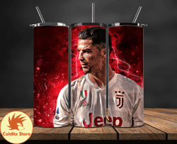 Ronaldo Tumbler Wrap ,Cristiano Ronaldo Tumbler Design, Ronaldo 20oz Skinny Tumbler Wrap, Design by Colditz Store 04