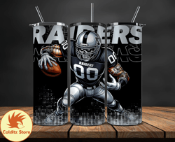Las Vegas Raiders NFL Tumbler Wraps, Tumbler Wrap Png, Football Png, Logo NFL Team, Tumbler Design by Quynn Store 17