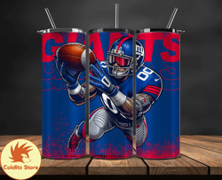 New York Giants NFL Tumbler Wraps, Tumbler Wrap Png, Football Png, Logo NFL Team, Tumbler Design by Quynn Store 24