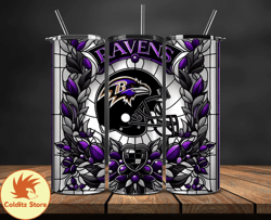 Baltimore Ravens Logo NFL, Football Teams PNG, NFL Tumbler Wraps PNG, Design by ColditzStore 56