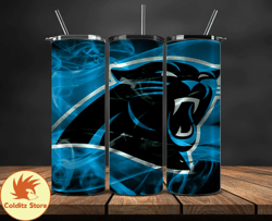 Carolina Panthers Logo NFL, Football Teams PNG, NFL Tumbler Wraps PNG, Design by ColditzStore 82