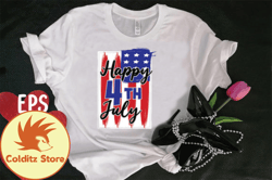 Happy 4th July T-shirt Design Design 111