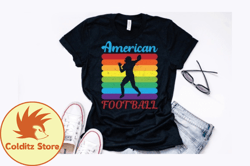 American Football Vintage Design Design 281