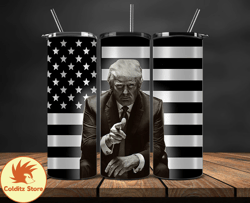 Donald Trump Tumbler Wraps,Trump Tumbler Wrap PNG Design by Colditz Store 08