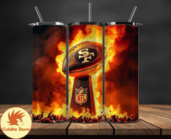 San Francisco 49ers Super Bowl Tumbler Png, Super Bowl 2024 Tumbler Wrap 27