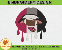 Cardinals Embroidery Designs, NFL Logo Embroidery, Machine Embroidery Pattern -03 by Colditz