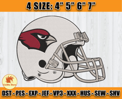 Cardinals Embroidery, NFL Cardinals Embroidery, NFL Machine Embroidery Digital, 4 sizes Machine Emb Files - 03 -Colditz