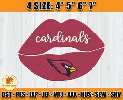Cardinals Embroidery, NFL Cardinals Embroidery, NFL Machine Embroidery Digital, 4 sizes Machine Emb Files - 04 -Colditz