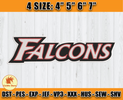 Atlanta Falcons Embroidery, NFL Falcons Embroidery, NFL Machine Embroidery Digital, 4 sizes Machine Emb Files-27-Colditz