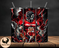 Atlanta Falcons Tumbler Wraps, Logo NFL Football Teams PNG,  NFL Sports Logos, NFL Tumbler PNG 2