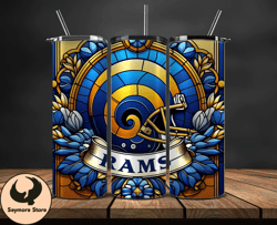 Los Angeles Rams Logo NFL, Football Teams PNG, NFL Tumbler Wraps PNG Design 64