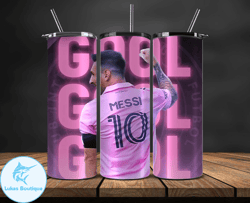 Lionel  Messi Tumbler Wrap ,Messi Skinny Tumbler Wrap PNG, Design by Lukas Boutique 39