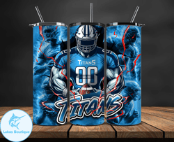 Tennessee TitansTumbler Wrap, NFL Logo Tumbler Png, Nfl Sports, NFL Design Png, Design by Lukas Boutique Store-31