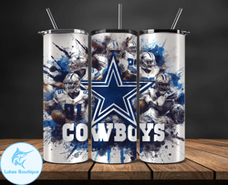 Dallas Cowboys Logo NFL, Football Teams PNG, NFL Tumbler Wraps PNG, Design by Lukas Boutique 03